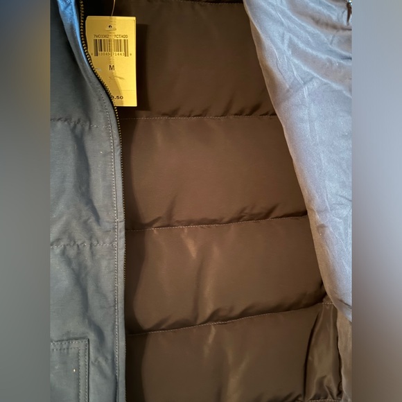 VTG Lucky Brand Men’s Puffer Vest with fleece lined collar. NWT - Picture 8 of 11